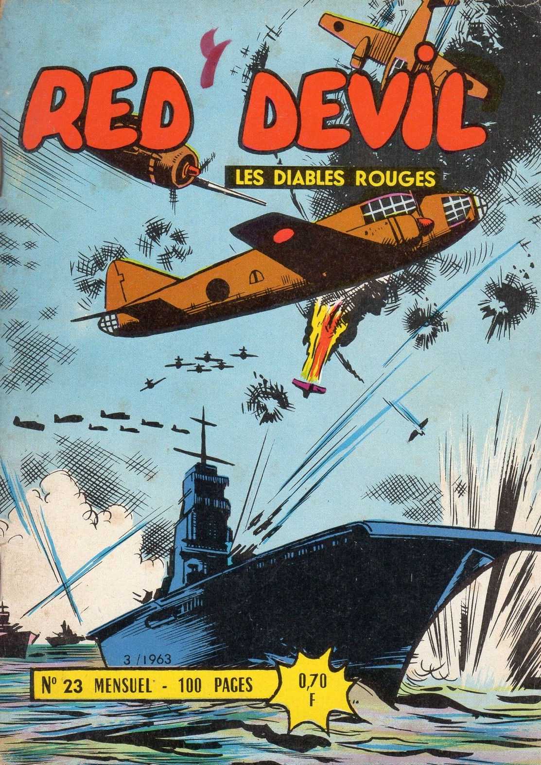 Scan de la Couverture Red Devil Les Diables Rouges n 23
